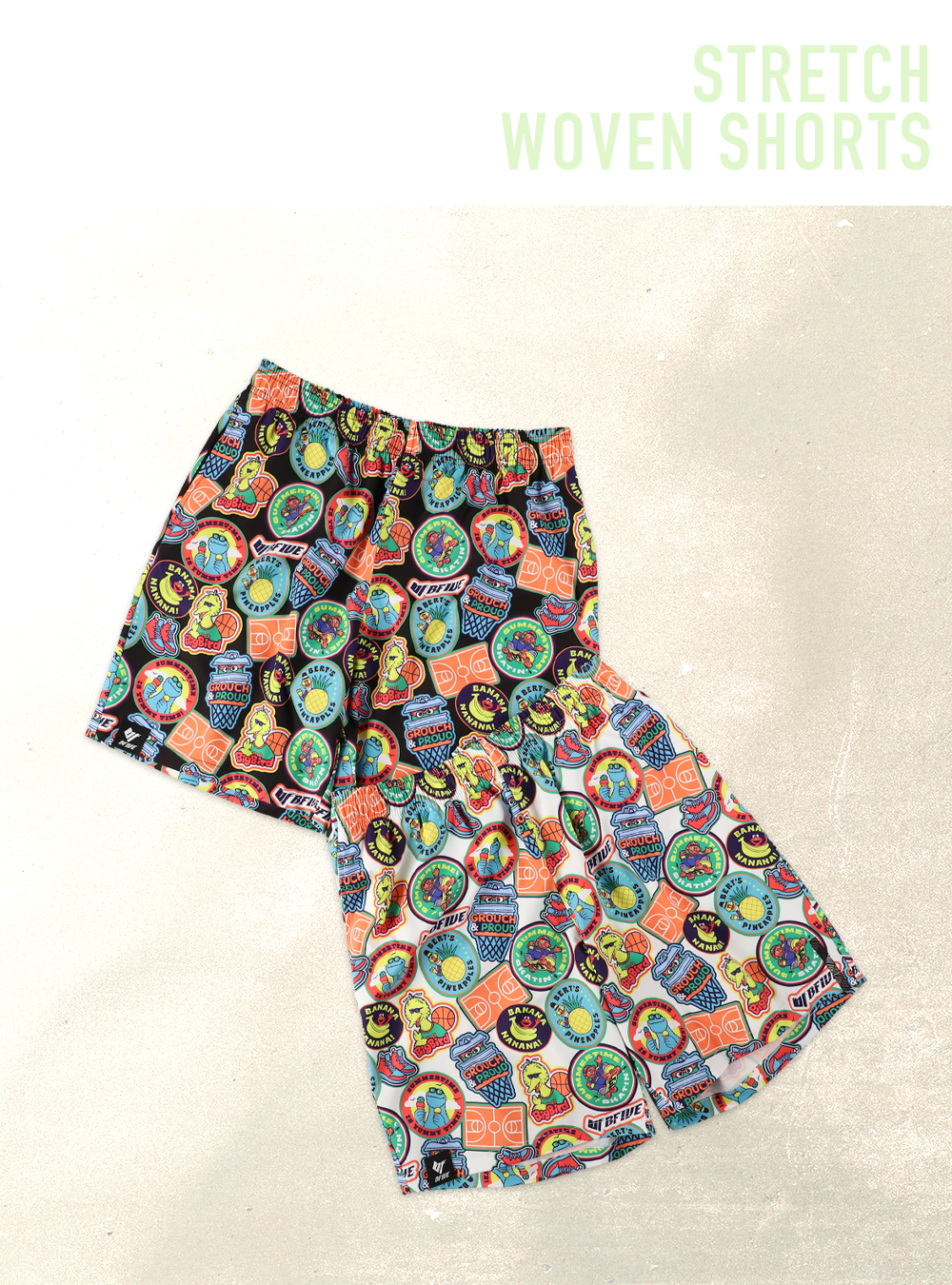 STRETCH WOVEN SHORTS