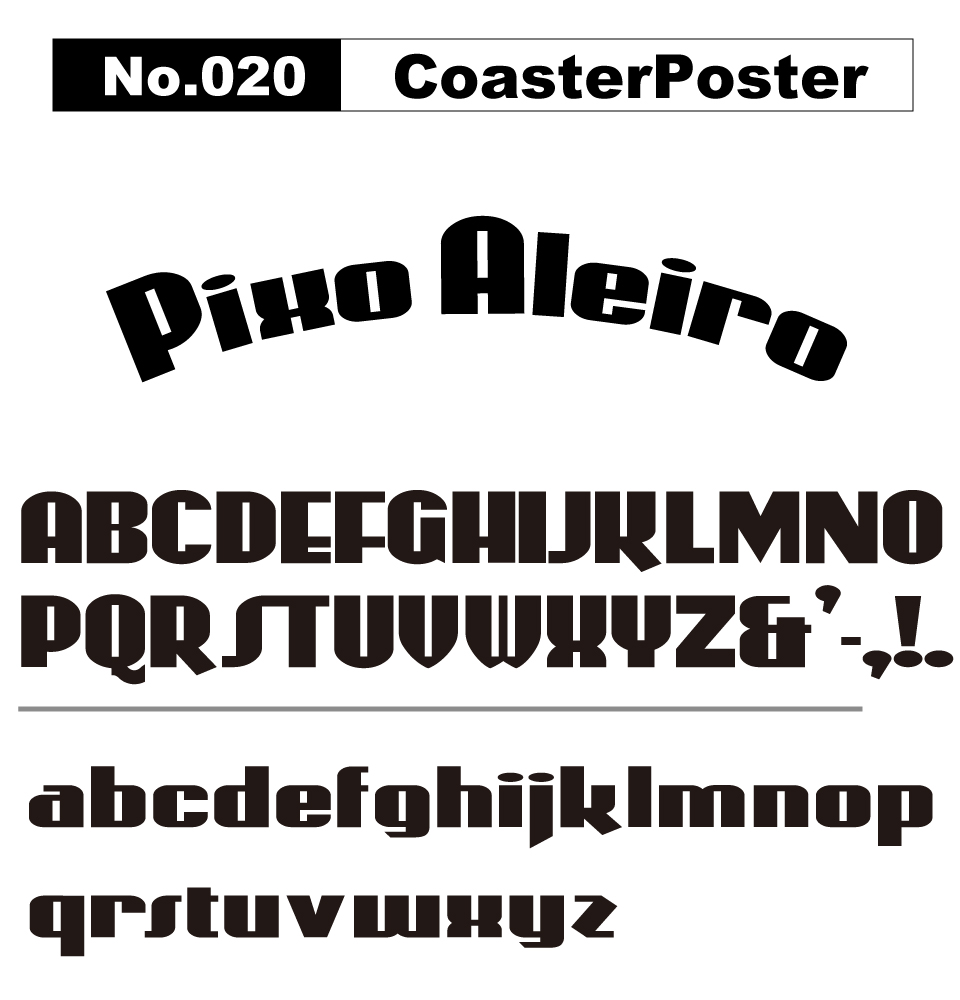 No.020 CoasterPoster