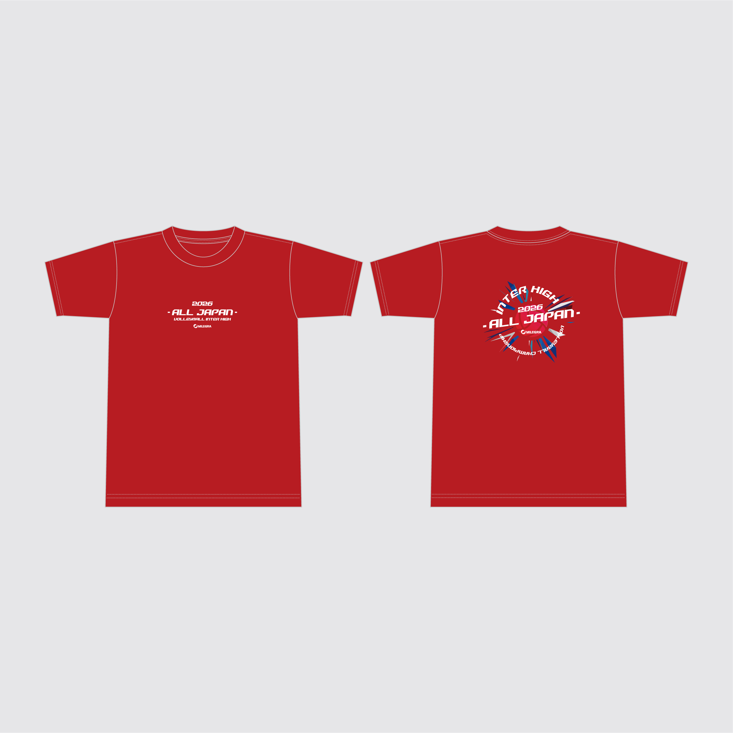 スパークロゴ記念Tシャツ（レッド）