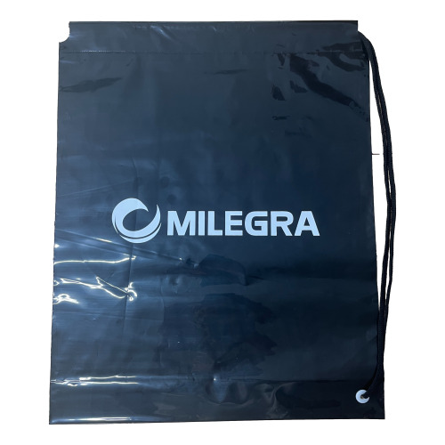 MILEGRAオリジナルビニールショルダーバッグ