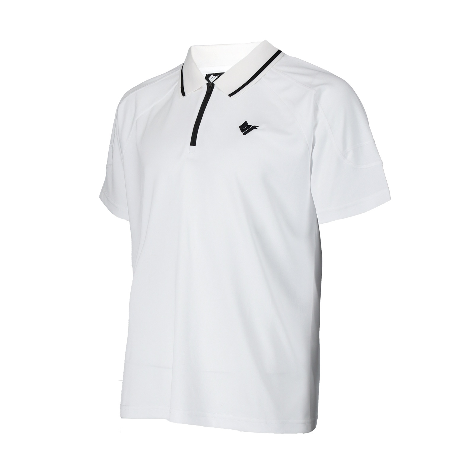 BF POLO HALFZIP SHIRT WHITE