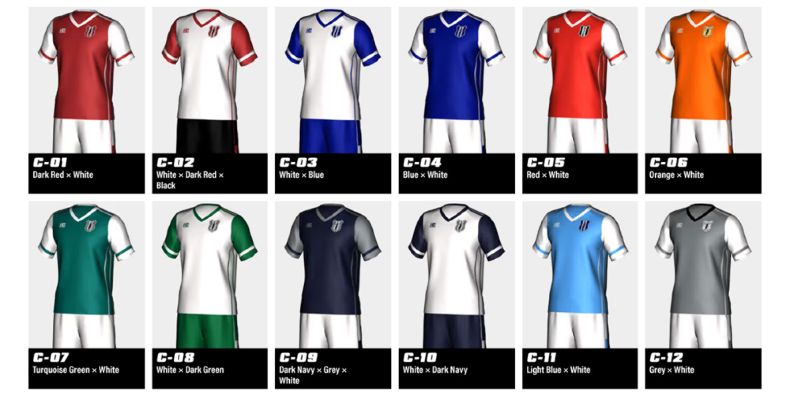 the colour variation images