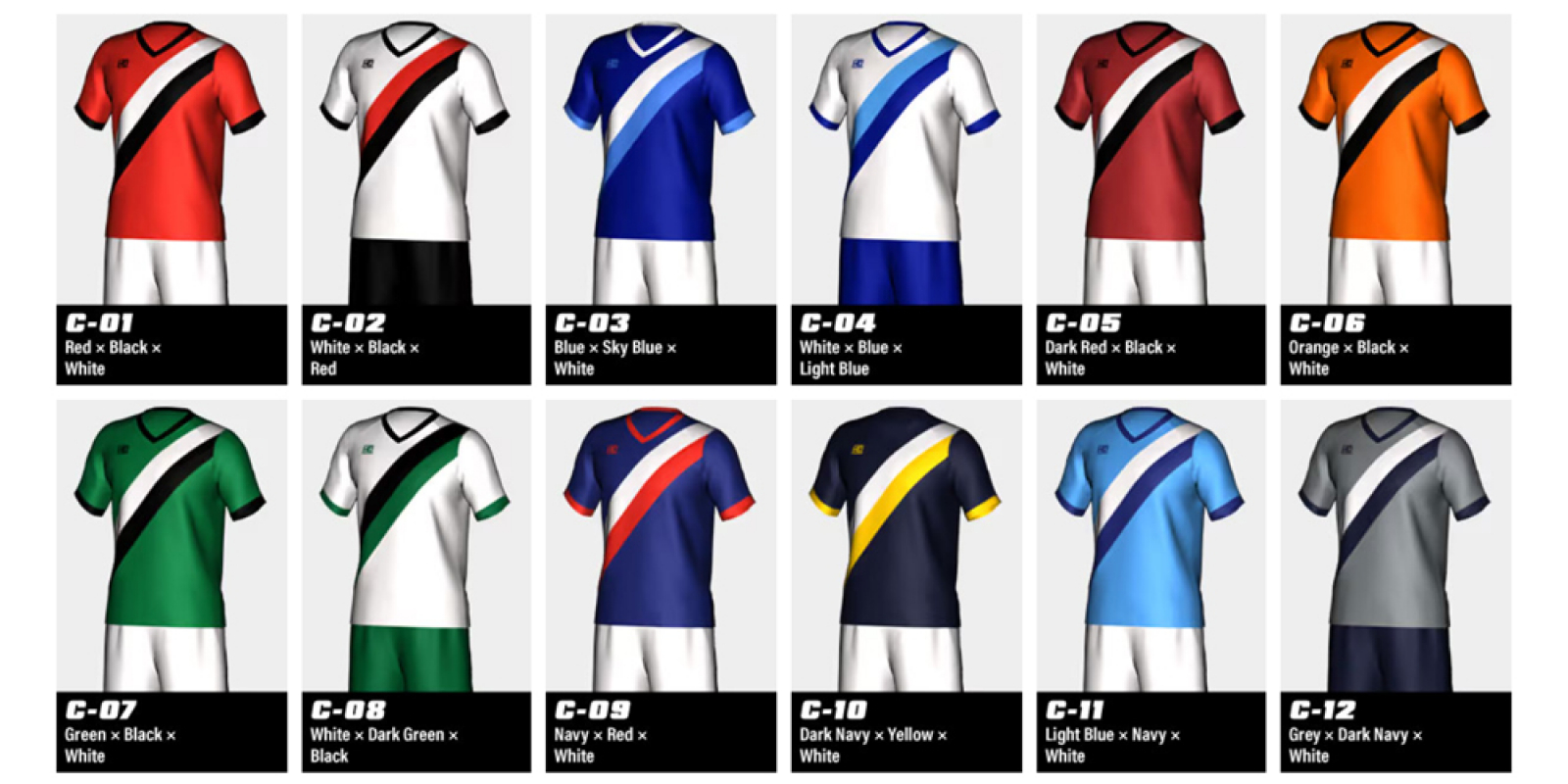 the colour variation images