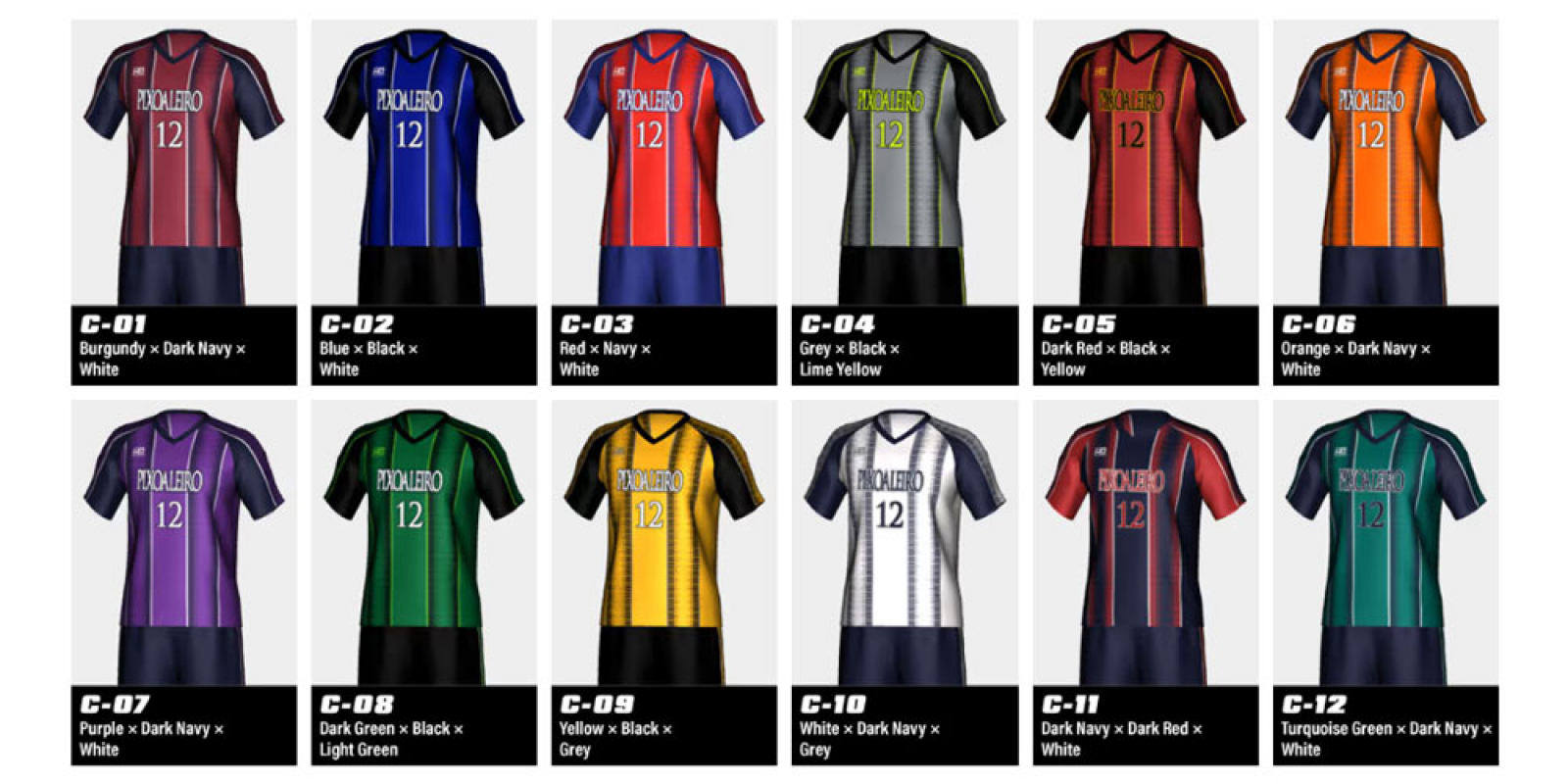 the colour variation images