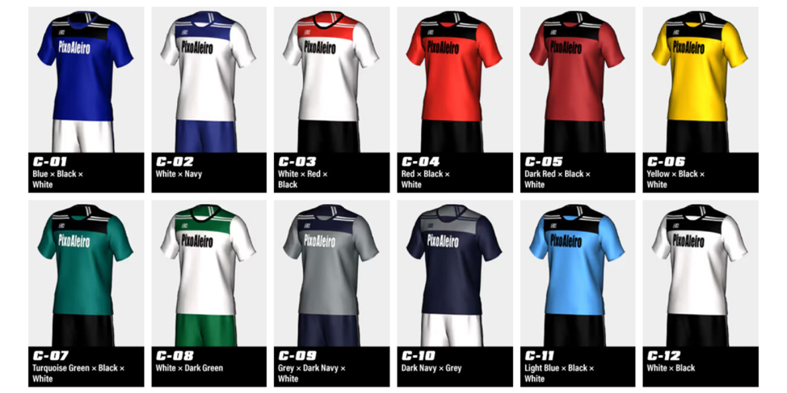 the colour variation images